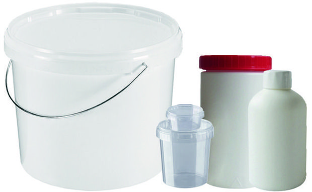 Potten, flessen en emmers